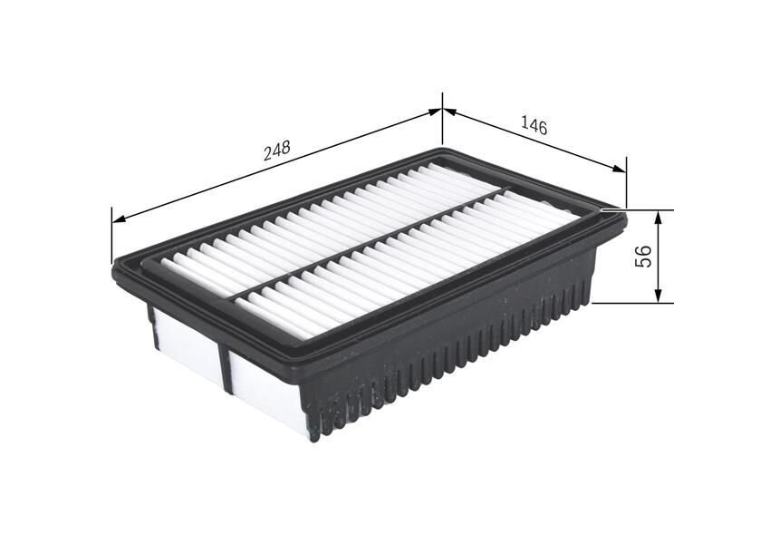 HAVA FİLTRESİ HYUNDAI BAYON 1.0L 1.4L G3LE G4LC 21-> / İ20 1.2L 1.4L G4LA G4LC D4FC 15->