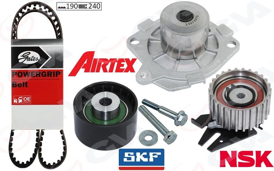 DEVİRDAİMLİ TRİGER SETİ 190x240 BRAVO 96 DOBLO 01 MAREA 99-02 -IDEA 04 1.9JTD KTB317