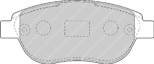 ÖN BALATA P207 02/06 P307 08/00 DOBLO 01 PART 04/03 BERLINGO 10/00 C3 03/02 C4 11/04 XSARA 00
