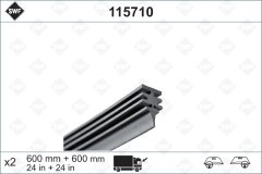 SİLECEK SÜPÜRGESİ ARKA TRANSPORTER T5-T6-CADDY 400 mm