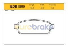 ARKA BALATA ASTRA J 1.3CDTI-1.4-1.6-1.7CDTI-2.0CDTI 10 ZAFIRA 1.4-1.8-2.0CDTI 11 GDB1844-FDB4265-LP2167