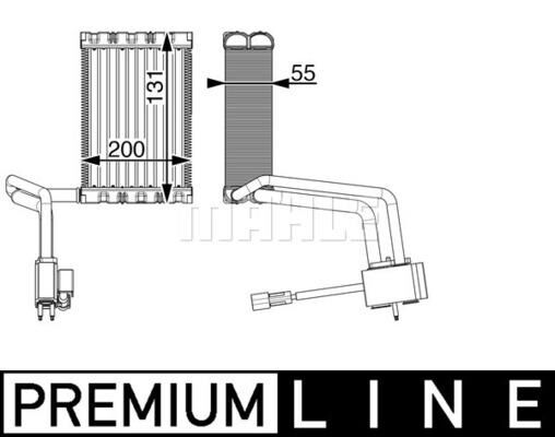 EVAPORATOR RADYATORU BMW G11 G12 PREMIUM LINE