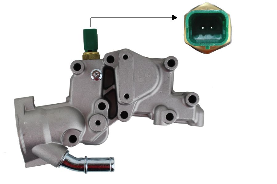 TERMOSTAT GÖVDESİ PLASTİK 106-PARTNER-BERLINGO-SAXO-XSARA-306-206-206 -P207-BIPPER-C2-C3-NEMO