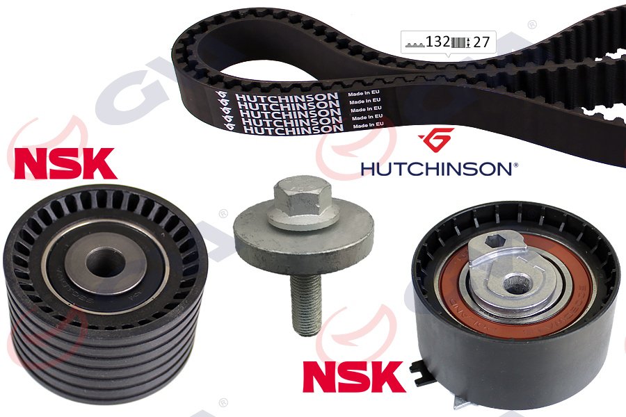 İÇİ( GATES) EKSANTRİK GERGİ KİTİ CLIO 2-3-MEGANE I-2-3-LAGUNA I-2-SCENIC I-2 1.4-1.6 16V (HU