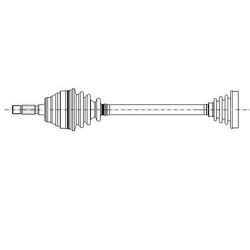 x AKS ÖN SOL GOLF V 1.6 FSI-A3 03-08