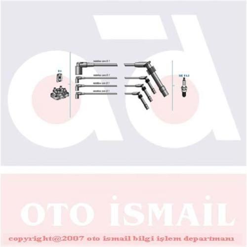 BUJİ KABLOSU TAKIMI OPEL CORSA B-COMBO B 93 00 1.2-1.4İ C12NZ-12NZ-C14NZ