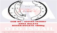 ARKA FREN BALATASI PAPUÇ PEUGEOT BOXER 94> CITROEN JUMPER 94> JUMPY 07> FIAT DUCATO 94> 1800kg GS 8546