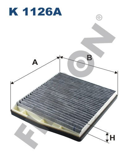 POLEN FİLTRESİ KARBONLU VOLVO S60 01-10 S80 98-06 V70 00 > XC70 00>07 XC90 02 >14 C70 98-05