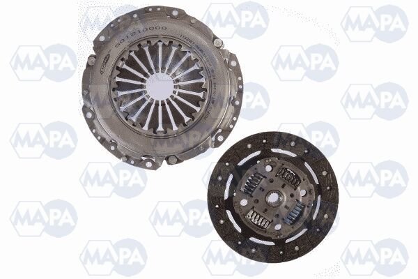 DEBRIYAJ SETI FIESTA 5 01 08 FUSION 01 12 1.6 ZETEC S 16V EFI 100PS RULMANSIZ