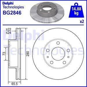 ÖN FREN AYNASI BOXER 1-2 94 >JUMPER 1-2 94 >DUCATO 1-2 94 > 280x24x5DLxHAVALI