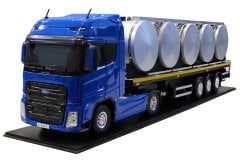 MAKET BOY:82-YÜKSEKLİK:22 CM 1:18 ÖLÇÜ FORD SÜT TANKER TIR