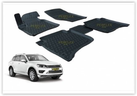 PASPAS 3D X-MAT HAVUZLU VOLKSWAGEN TOUAREG 10-18 SİYAH