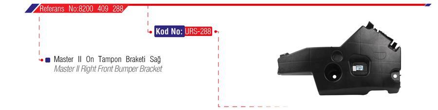 ÖN TAMPON BAĞLANTI BRAKETİ SAĞ MASTER 2 04-10