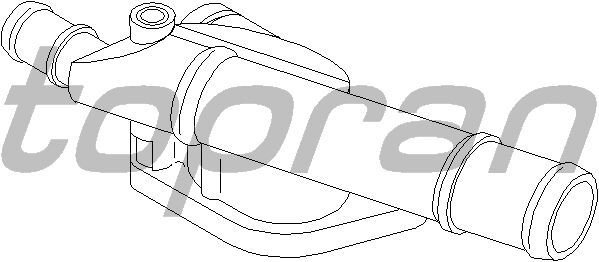 755 TERMOSTAT YUVASI FLANŞI CADDY 3-GOLF 5-PLUS-JETTA 3-PASSAT-A3-ALTEA-LEON-TOLEDO-SUPERB 1