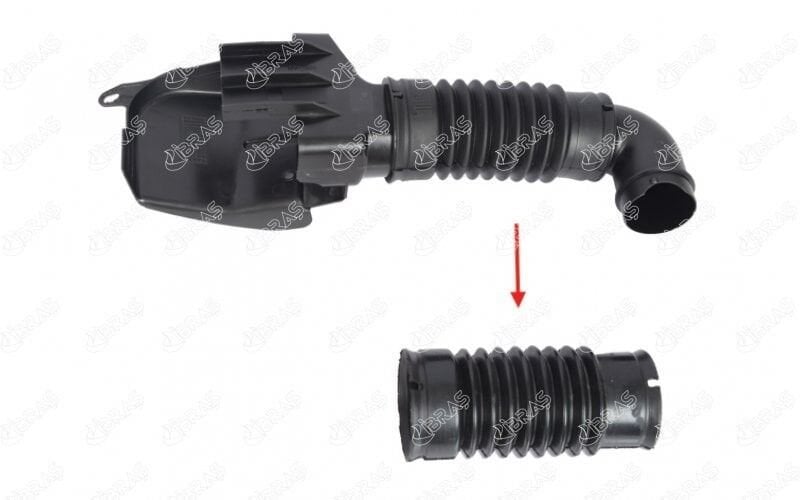 HAVA FİLTRE HORTUMU PLASTİK BORU HARİÇ FORD FIESTA 5 1.2-1.3-1.4-1.6