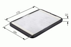 x POLEN FİLTRESİ GOLF 1-GOLF 2-JETTA 2-SEAT TOLEDO 1 CU2038