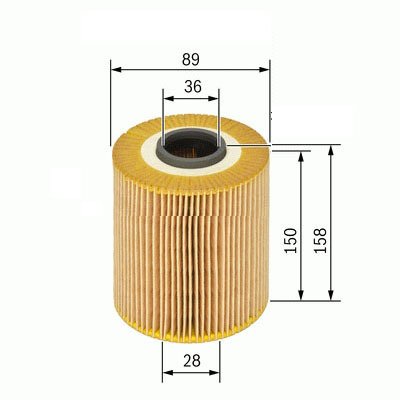 YAG FILTRESI BMW M51D25 E34 E36 . LAND ROVER RANGE ROVER 2 P38A . OPEL OMEGA B 94 03