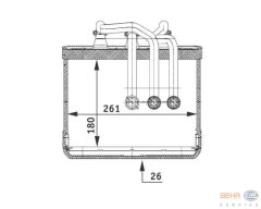 KALORIFER RADYATORU BMW E65 E66 PREMIUM LINE