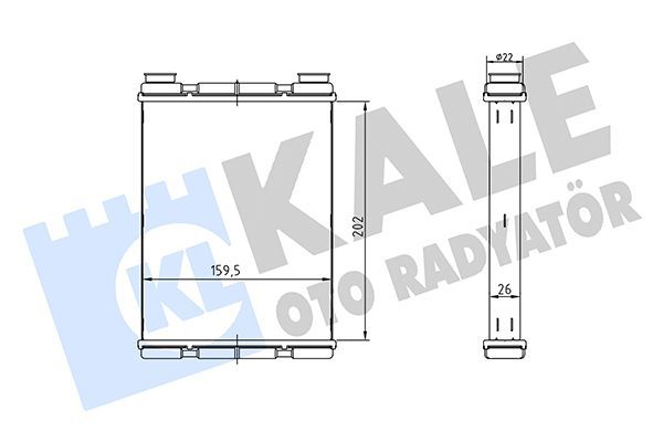 KALORİFER RADYATÖRÜ NISSAN JUKE 1.5L K9K F15 10- 1.6L HR16DE F15 10- 1.2L HRA2DDT DIG-T F15 14- 1 .6L MR16DDT DIG-T F15 10- - ALEMİNYUM