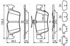 ARKA FREN BALATASI GALAXY 3 15> MONDEO 5 14> EDGE 15>19 FOCUS 4 17> KUGA 3 19>
