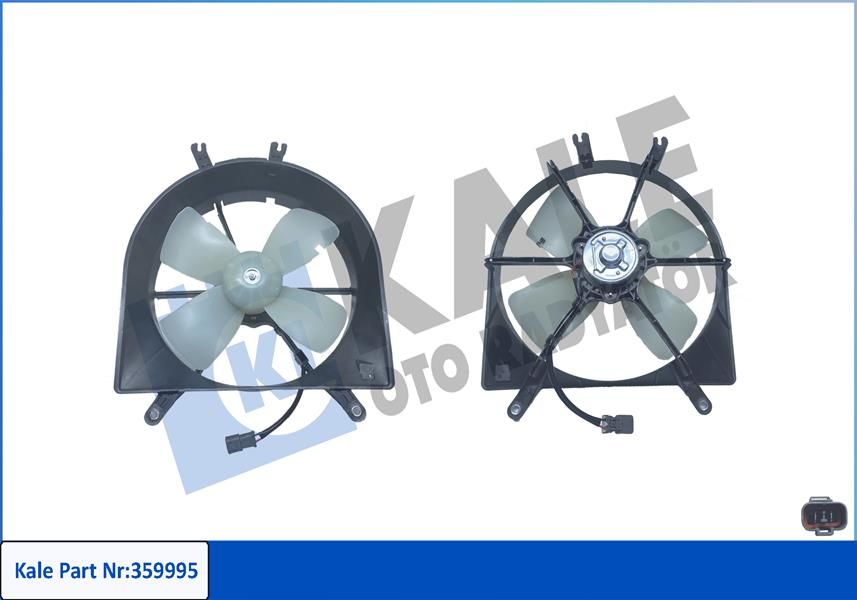 FAN GRUBU HONDA CIVIC 5 1.5i 93-95-CIVIC VI 1.4i 1.5/1.6 16v 1.6i 1.6i Vtec 1.5i Vtec-E 1.6 Vti 92-