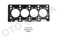 SKC ÇELİK MLS Y.MODEL 0.82mm KALIN MEGANE 1.5 DCİ K9K 732-734-764-781