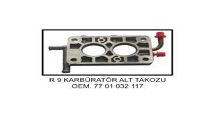 KARBÜRATÖR ALT TAKOZU ALİMİNYUM R9