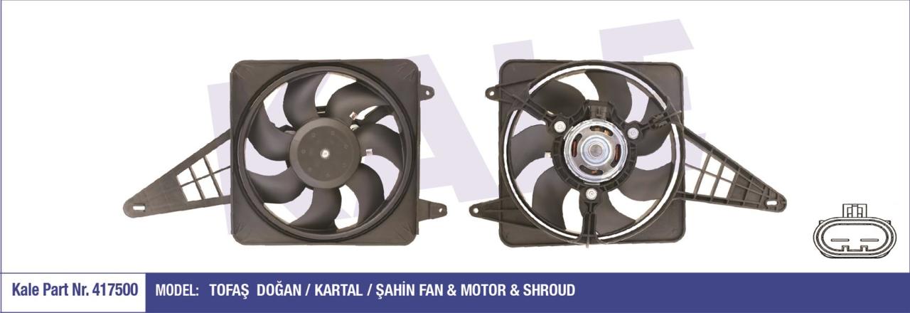 FAN MOTORU DAVLUMBAZLI M131 DKŞ-SLX SOKETLİ 160W-300mm