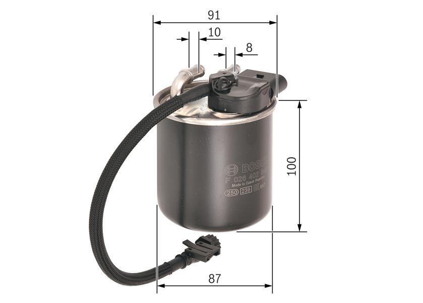 YAKIT FILTRESI MERCEDES OM651 W204 S204 W212 C207 W166 X204 W639 W447 B906 B907 B910