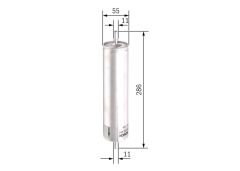 YAKIT FILTRESI FREELANDER 1 L314 TD4 00 06