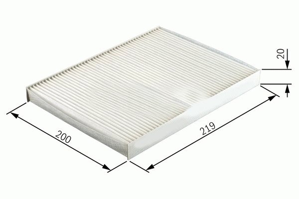 POLEN FİLTRESİ COROLLA 1.4D-1.4VVTİ-1.6VVTİ-2.0D 02 AVENSIS 1.6-1.8-2.0-2.0D 03