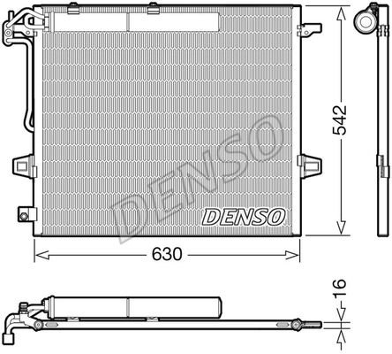 KLIMA RADYATORU MERCEDES W164 X164 W251