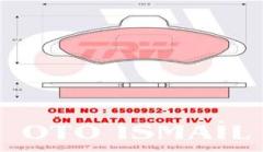 ÖN BALATA ESCORT 5-VI-VII 90-98 FİŞSİZ