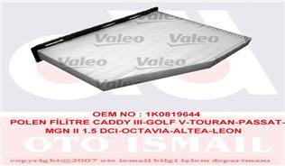 POLEN FİLTRESİ CADDY 3-JETTA 3-PASSAT-TOURAN-GOLF 5 1.4-16FSI-1.4TSI-1.6TDI-1.8TSI-1.9TDI-2.0TDI