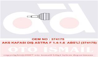 AKS KAFASI DIŞ ASTRA F 1.4-1.6 ABS Lİ 374175