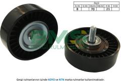 ALTERNATÖR GERGİ RULMANI DAILY 3 4 5 DUCATO BOXER JUMPER 2.8HDI 04