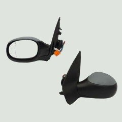 DIŞ DİKİZ AYNASI SOL 206 04> ELEKTRİKLİ ISITMALI ASTARLI ASFERİK 5 FİŞ VM-208EHPAL