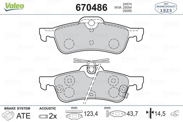 ARKA BALATA YARIS 1.0VVTİ 1.3VVTİ 1.4D4D 06 09 11 1.5 Hybrid 12 ARAC URETIM YERI FRANSA AB