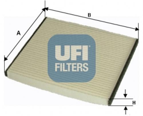 POLEN FİLTRESİ FIESTA 5 1.3-1.4TDCI-1.4 16V-1.6TDCI-1.6 16V 01 > FUSION 1.4-1.4TDCI-1.6-1.6TDCI 02 >