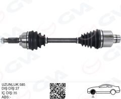 ON AKS KOMPLE SAG MONDEO 3 1.8 - 2.0 16V- 2.0TDCI 00>07