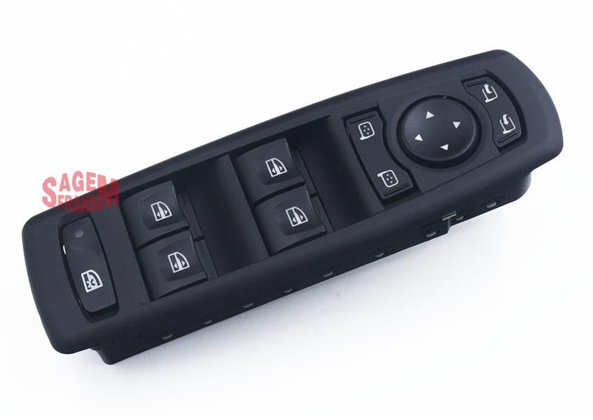 CAM AÇMA DÜĞMESİ ÖN SOL 19 PIN MEGANE 3-FLUENCE