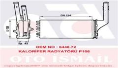 KALORİFER RADYATÖRÜ 106 91-96 SAXO 96-03 AX 91-96 234x138