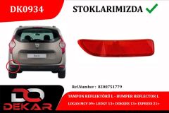 TAMPON REFLEKTÖRÜ L LOGAN MCV 09 LODGY 13 DOKKER 13 EXPRESS 21