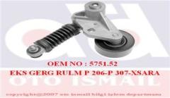 ALTERNATÖR GERGİ RULMANI GERDİRİCİ P206 1.4i-1.6i-16 16V 98- -XSARA 1.4i-1.6-1.6 16V 97-05