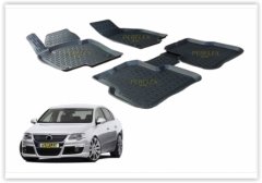 PASPAS 3D X-MAT HAVUZLU VOLKSWAGEN PASSAT B6 05-11 SİYAH