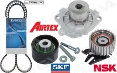 DEVİRDAİMLİ TRİGER SETİ 190x240 BRAVO 96>DOBLO 01>MAREA 99-02 -IDEA 04>1.9JTD KTB317 TEFLONLU KAYIŞ