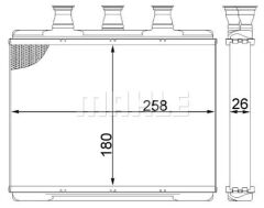 KALORIFER RADYATORU BMW E65 E66
