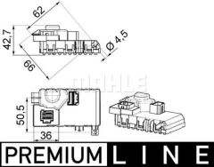 KLIMA FAN REGULATORU MERCEDES S-CLASS W221 C216