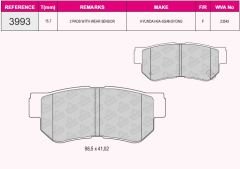ARKA BALATA HYUNDAI GETZ 02 SANTAFE 01-06 SONATA 01 06 TUCSON 06 SPORTAGE 04