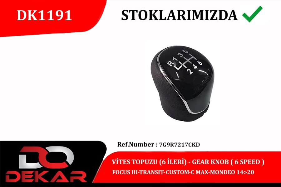 VİTES TOPUZU 6 İLERİ FOCUS 3-TRANSIT-COSTUM-C MAX-MONDEO 14 20